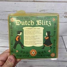 Vintage 1973 Dutch Blitz Card Game Pennsylvania Dutch Game Complete w Rulebook