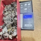 ESTATE STERLING SILVER RING BRACELET PENDANT 502g JEWELRY SCRAP & RESELL LOT 2