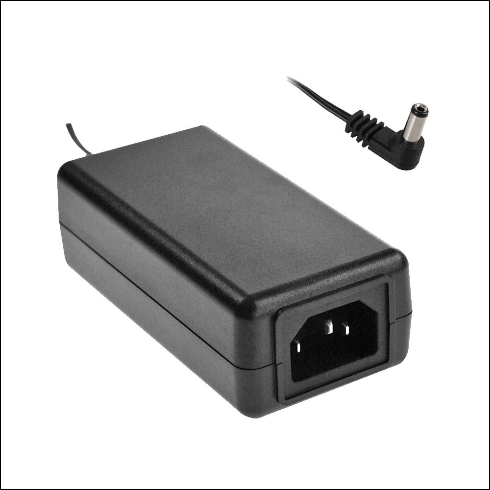 Tiger Power Supplies 12vdc 5A 60W power supply C14 RIGHT ANGLE 2.5mm