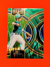 🔥Colt Emerson -2024 Panini Select -PREMIER LEVEL Green Flash Prizm Seattle