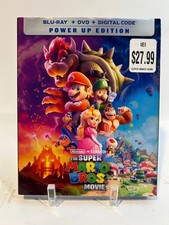 The Super Mario Bros. Movie Blu-Ray/DVD, Power Up Edition, 2023 