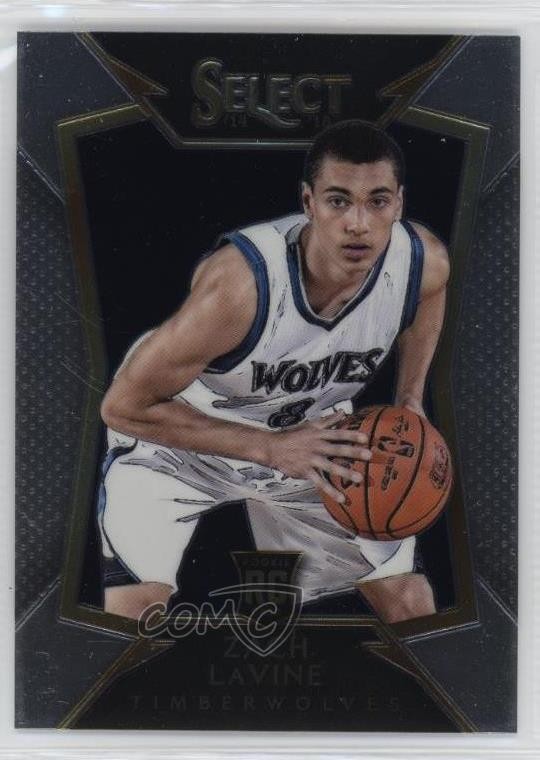2014-15 Panini Select Concourse Zach LaVine #84 Rookie RC 15wb