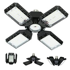 LED Garage Light,150W Deformable Garage Ceiling Lights,15000LM, 4 4 1P 1Pack/F