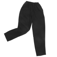 Pantalone Durevole Abbigliamento da Lavoro Cucina Nero Pantalone Tubo