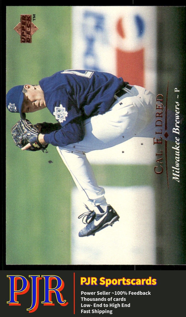 Cal Eldred 1995 Upper Deck #53 Milwaukee Brewers