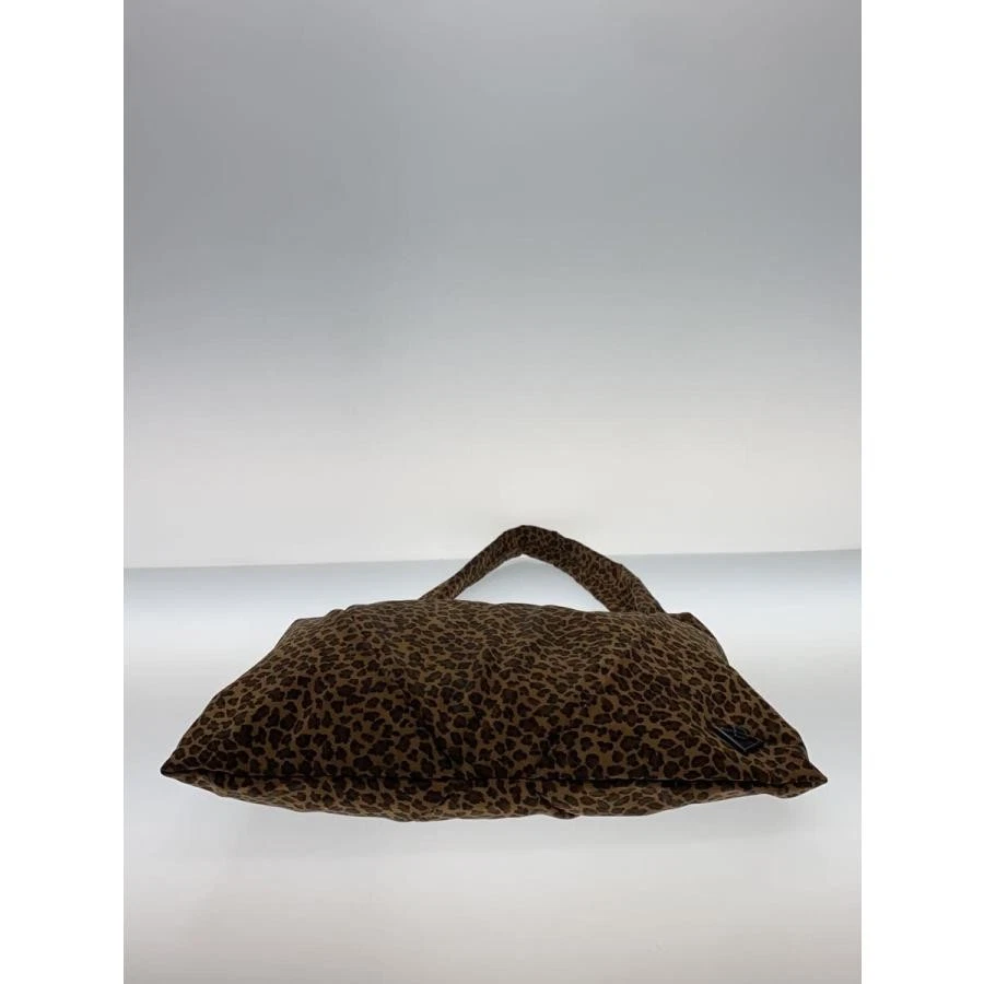 BOTTEGA VENETA Bolsa de Um Ombro Nylon Estampa Marrom Feminina Usada Feita na Itália - Imagem 4 de 4