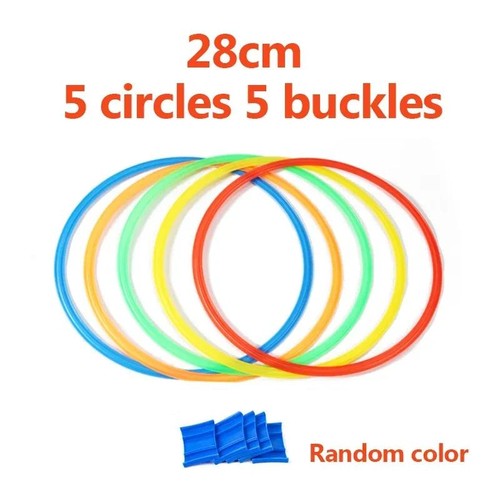New Outdoor Kids Funny Physical Training Sport Toys Lattice Jump Ring Set Game - Picture 16 of 18