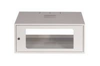 Szafa WisząCa Simple 19 4Ux555X400Mm Ip 30, śCiany Boczne PełNe, Drzwi Z Szybą S