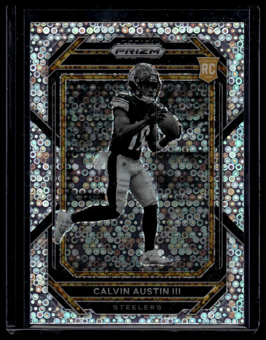 Calvin Austin III - 2022 Panini Prizm Disco Negative Variation Prizm #338 RC
