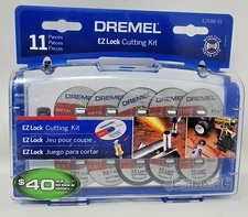 11 Piece Dremel EZ688-01 EZ Lock Mini Cutting Kit for Metal and Plastic