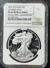 American Silver Eagle Proof 2016 W NGC PF69 Ultra Cameo 30th Anniv