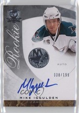 2008-09 Upper Deck The Cup Rookie 38/199 Mike Iggulden #68 Auto 0bz8
