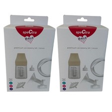 2 Pk Spectra Synergy Gold Premium Accessory Kit 24mm S1 S2 Breast Pump Parts New