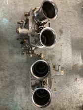 Dellorto 40 DRLA Carburetors Pair