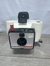 Polaroid Land Camera Swinger Model 20 1960s Vintage White Camera Untested