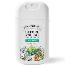 Poo-Pourri Before-You-Go Pocket Toilet Spray Travel Essentials Beach Bum