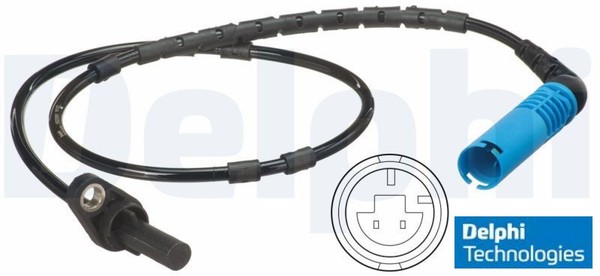 Delphi SS20591 Sensor FüR Raddrehzahl ABS Sensor Raddrehzahl FüR BMW-image