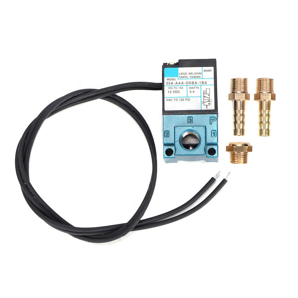 ⁺3 Port Electronic Boost Control Solenoid Valve DC12V 5.4W 35A AAA DDBA 1BA.