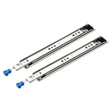 1 Pair Heavy Duty Drawer Slides, 16 Inch Drawer Slides with Lock 249lb