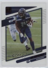 2021 Panini Clearly Donruss Red 38/49 DK Metcalf #43 3hd