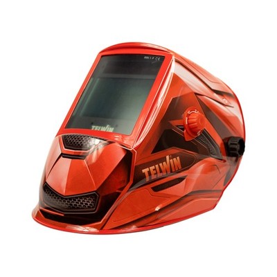 Telwin Vantage red XL Self-Dimming Welding Helmet MIG MAG TIG MMA