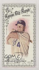 2014 Topps Allen & Ginter's Mini Black Bordered Alex Gordon #87 0wq