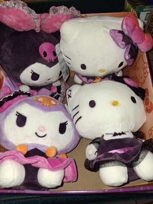 Hello Kitty Hollween Plushy Series 2 Set Of 4, New W/ Tags