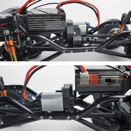 Metal Transmission Gearbox w/ Gear For 1:24 RC Axial SCX24 AXI90081 AXI00001/2 - Picture 6 of 9
