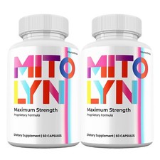 Mitolyn Capsules Max Strength Supplement Mito Lyn Keto Pills 2 Pack