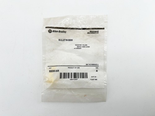 Neu Allen Bradley 800M-NR Wahlschalter Flügelhebel 22MM gelb Ser.A - Bild 1 von 4
