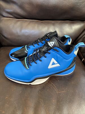 PEAK Men's Basketball Shoes Blue Black Size 14 | eBay