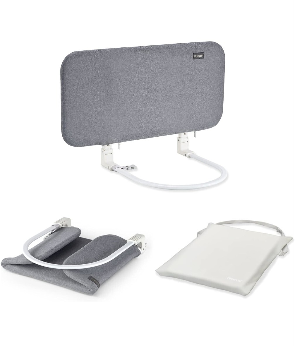 Gromast Toddler Bed Rails Guard Foldable Crib Rail Guard 48 Inches