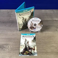 Assassin's Creed III (Nintendo Wii U, 2012) Complete CIB Tested