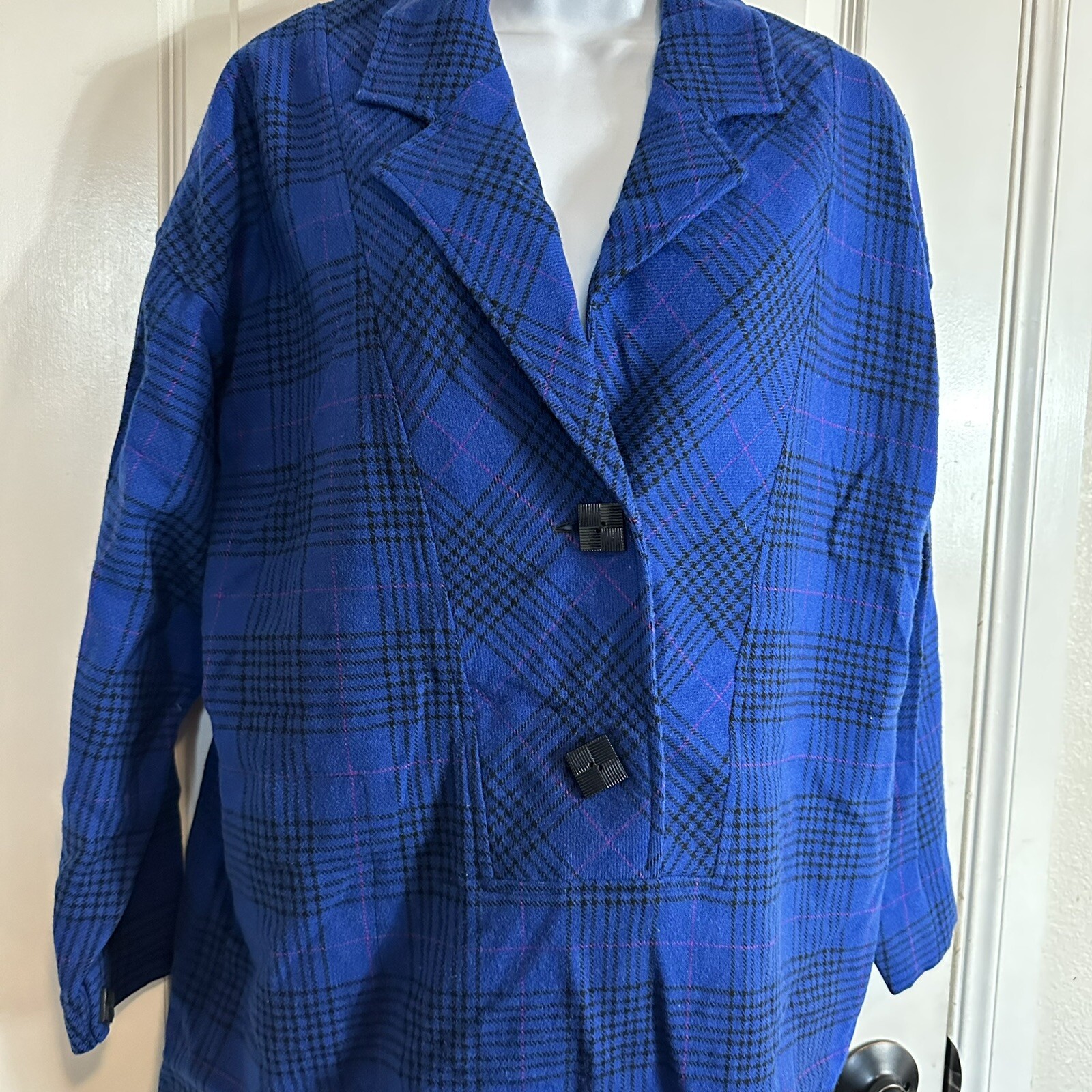 Pendleton vintage flannel  wool  pullover jacket … - image 3