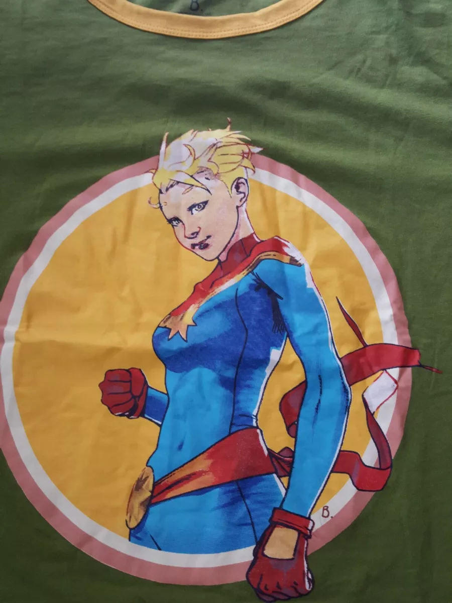 captain marvel t shirt mens
