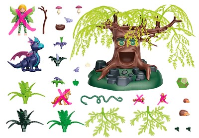 PLAYMOBIL Dragon Dinosaure Ayuma 04 – Usato Completo Ma SENZA ALI