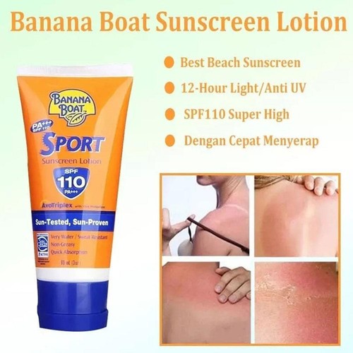 Banana Boat Sport Sunscreen Spf50 Spf100 Spf110 Protection Lotion Travel Packets - Picture 4 of 15