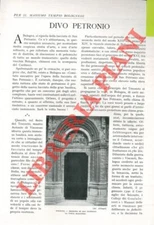 Bologna - Chiese - BONUZZI - Divo Petronio.