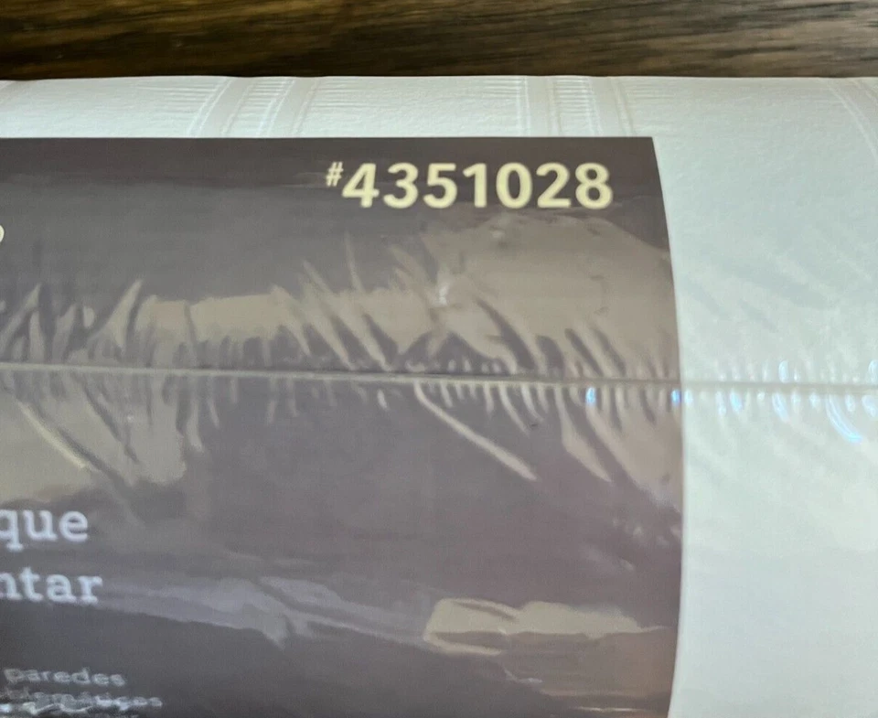 Papel tapiz pintable Allen Roth texturizado 56,4 pies cuadrados 4351028 tablero listón granja Foto 3 de 4