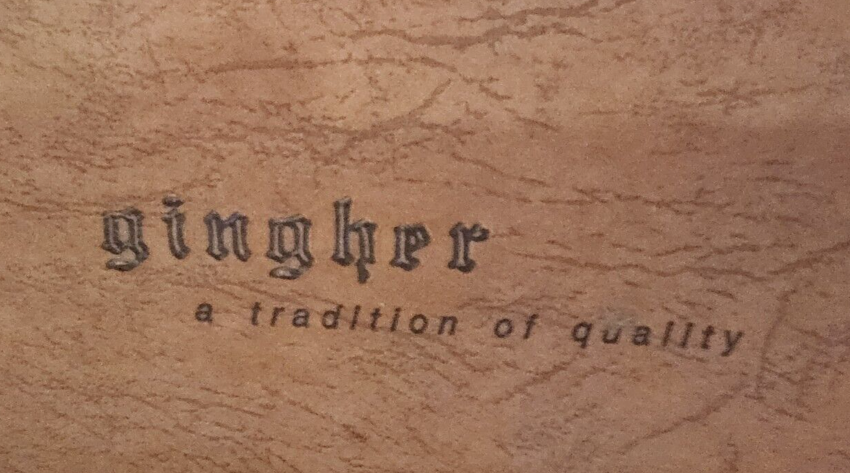 1975 Gingher Pinking Shears Scissors 7.5” G7P W/ Original Box Made in