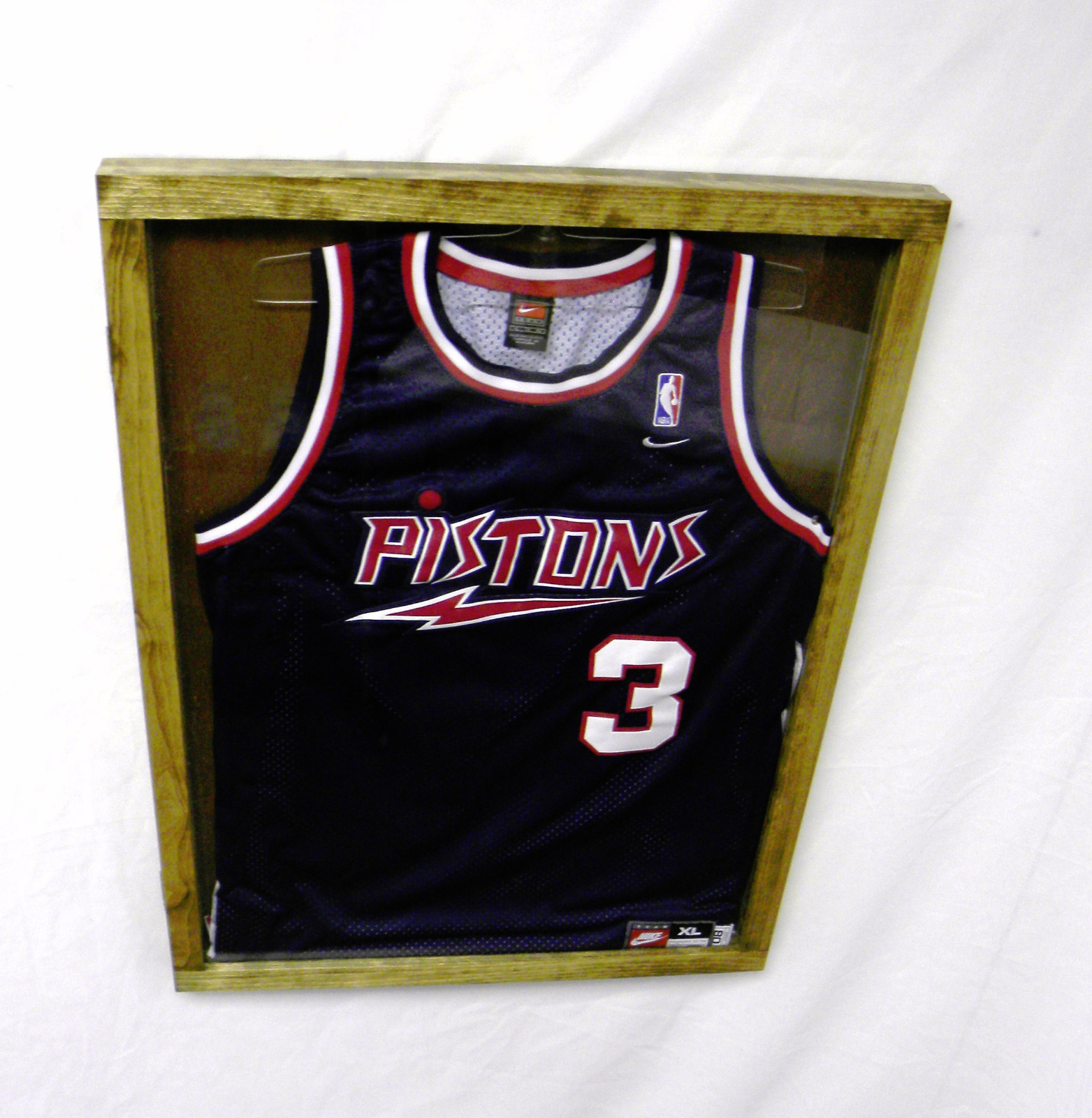 sports jersey display