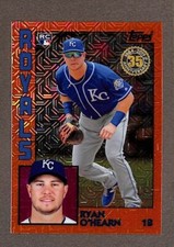 2019 Topps 1984 Style Mojo Orange Refractor #T-84-39 Ryan O’Hearn /25