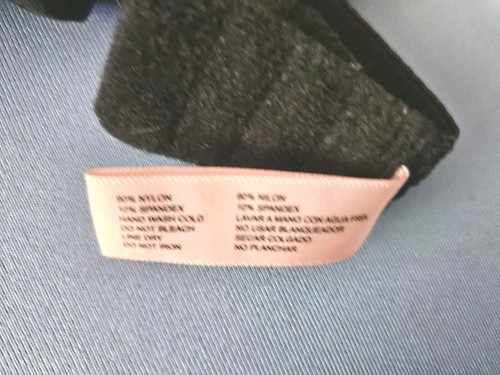 Juicy Couture Push Up Bra Black 34B Underwire 2710-65 New - Picture 15 of 15