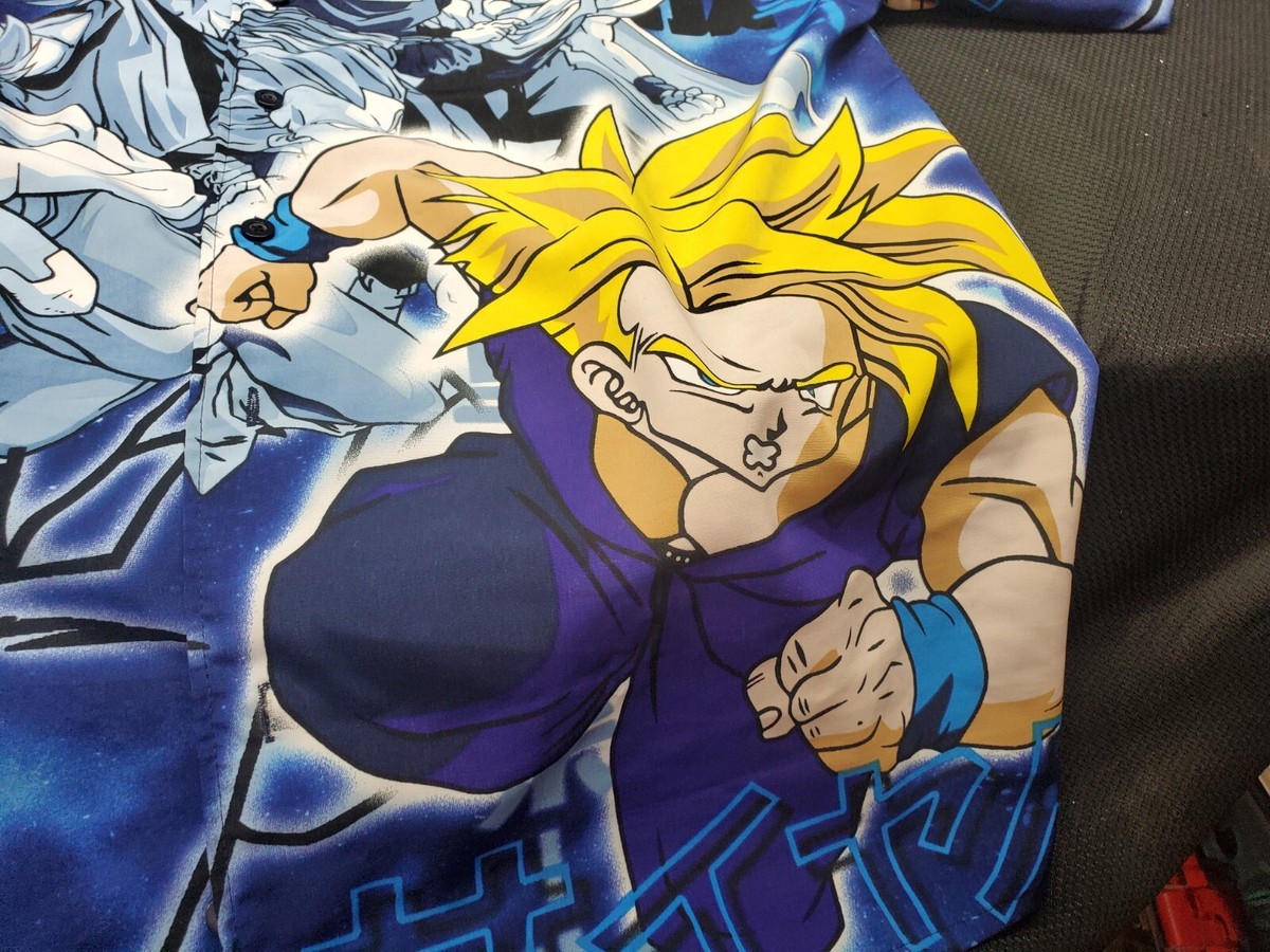 DRAGONBALL USA ヴィンテージシャツ ドラゴンボール 2001 Vintage Dragon Ball Z Shirt Mens Large 2001 Button Up Goku