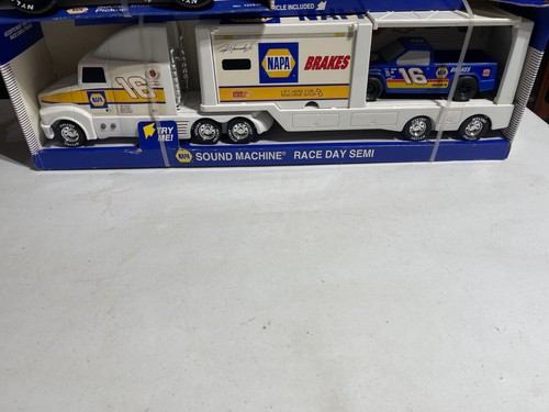 Nylint NAPA Hornaday RACE DAY 24" Diecast Semi-Truck Original Box -2 TRUCKS - Picture 2 of 10