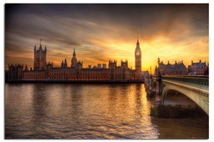 Londres Big Ben Parlement Panoramique Affiche Neuf Maxi Taille 91 4x61cm Ebay