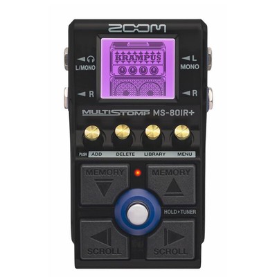 Zoom MS-80IR+ MultiStomp Amp / Cabinet Modeling Guitar Effects Pedal