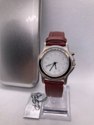 ESP Bienne AS#40483 Stainless Steel Womens Watch NIB! NEW BATTERY!
