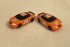 LIFE-LIKE Monte Carlo #20 HOME DEPOT HO Slot Car SET LOT OF 2