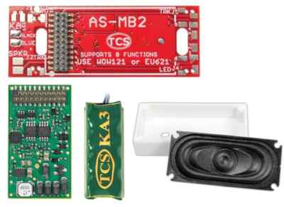 TCS ~ DCC WDK-BAC-3 WOWKit ~ WOWSound Decoder ~ Bachmann SD45 Early Frame ~ 1784